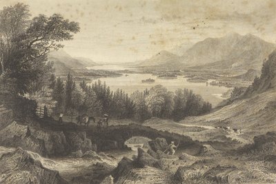 Laghi Derwent e Bassenthwaite da George Pickering